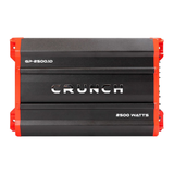 Crunch GP-2500.1 Ground Pounder Series 2500W Monoblock Class A/B Car Amplifier