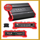 Crunch GP-2500.1 Ground Pounder Series 2500W Monoblock Class A/B Car Amplifier