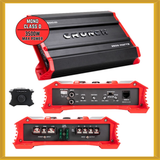 Crunch GP-3500.1D Ground Pounder Series 3500W Monoblock Class D Car Amplifier
