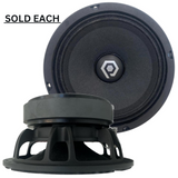 SoundQubed HDX Series HDX-PA65M-8 6.5 Inch Midrange Car Speaker 300W RMS 8 OHM