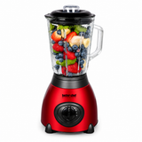 Better Chef IM-602R 48oz Glass Jar Blender 500W 5 Speed Pulse Stainless