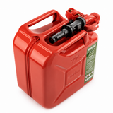 WAVIAN RED 10 LITER ORIGINAL NATO JERRY STEEL GAS CAN - 2 PACK