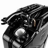 Wavian 5 Gallon 20L NATO Steel Jerry Can w/ Leakproof Spout Black