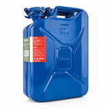 Wavian 5 Gallon 20L NATO Steel Jerry Can w/ Leakproof Spout Blue