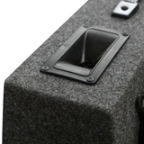 XXX Audio KIC120 Dual 12-inch 500W Max Power Subwoofer Car Enclosure (NEW)