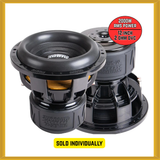 Sundown Audio M-Series M12 12-inch 2000W RMS Power 2 Ohm DVC Car Subwoofer (NEW)