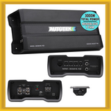 Autotek MEAN MACHINE MM-3025.1D 3000W 1-Ohm Stable Compact Mono Car Amplifier