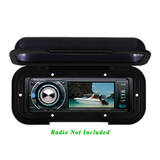 Boss Audio Poly-carbonate Tinted Front Panel Black Marine Radio Cover (NEW)