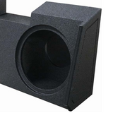 QPower for Chevy/GMC Crew Cab 2019 - 2024 Dual 12" Sealed Car Woofer Enclosure