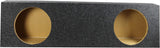 QPower QHD212TRUCK Dual 12" Sealed Subwoofer Box Fits Chevy GMC Single Cab