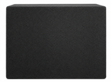 QPower QHP112V 12" Single Ported Subwoofer Box Enclosure 2.0 Cu Ft MDF Black