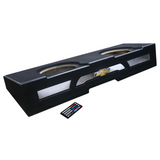 QPower QLUXE Dual 12-inch Vented with RGB LED for Chevy 2007 - 2013 Crew Cab NEW