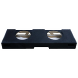 QPower QLUXE Dual 12-inch Vented with RGB LED for Chevy 2007 - 2013 Crew Cab NEW