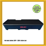 QPower QLUXE Dual 12-inch Sealed Car Woofer Enclosure for GMC 2019-2024 Crew Cab