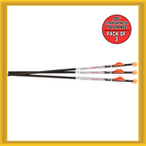 Ravin .001 XK5 100% Pure Carbon Construction Lighted Arrows (3-Pack) NEW