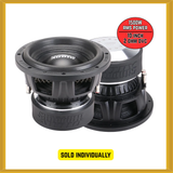 Sundown Audio SA-Series v.3 10" 1500W RMS Dual 2 Ohm Voice Coils Car Subwoofer