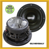 Sundown Audio SA-6.5 SW 6.5" 200W RMS Power Dual 4 Ohm Voice Coils Car Subwoofer
