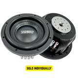 Sundown Audio SML-Series 8" 400W RMS Power Dual 4 Ohm Voice Coils Car Subwoofer