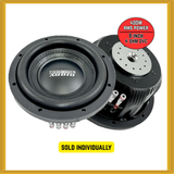 Sundown Audio SML-Series 8" 400W RMS Power Dual 4 Ohm Voice Coils Car Subwoofer
