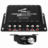 Audiopipe SPLIT-3113RMT RCA Signal Splitter 1 Female to 2 Male Adapter