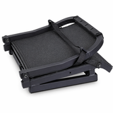 Millennium Stadium Seat Bleacher Chair ComfortMAX Portable Foldable Black