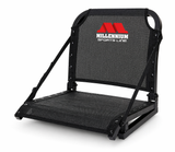 Millennium Stadium Seat Bleacher Chair ComfortMAX Portable Foldable Black