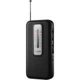 PHILIPS Baterry Operated Tuning Light Excellent Reception Portable AM & FM Radio