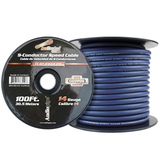 Audiopipe 100% Copper Series 9-Conductor Speed 100 ft. Cable (BLUE) NEW