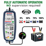 TecMate TM-471 OptiMate Lithium 4s 0.8A Sealed Battery Charger Maintainer