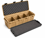 MTM Tactical Rifle Crate 39" Wheeled Gun Case Lockable Storage w/ Tray