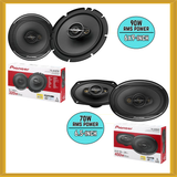 Pioneer 6.5-inch and 6 x 9-inch Coaxial Car Speakers (TS-A1671F + TS-A6961F) NEW