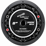 Audiopipe TS-FA800 8" Shallow Mount Subwoofer 300W Dual 4 Ohm DVC Car Audio
