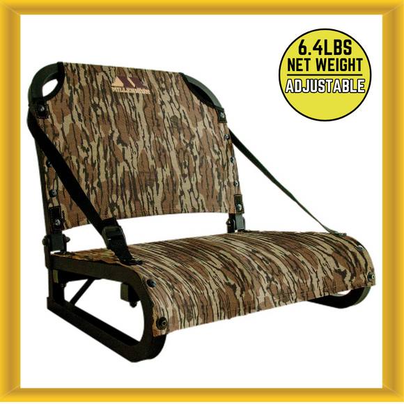 TU-03-00 Millennium Field Pro Turkey Seat Mossy Oak Bottomland Camo w/ Back Rest