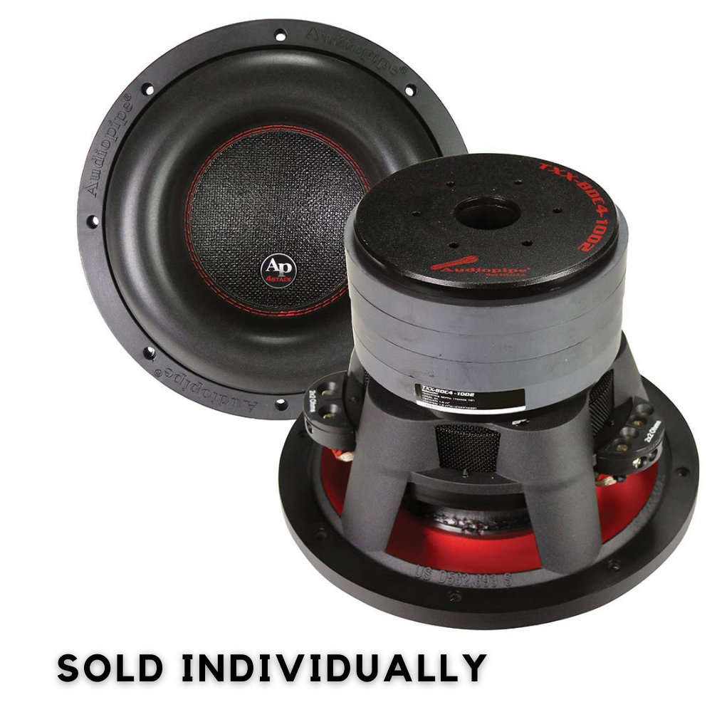 Audiopipe Txx Bdc4 10d2 10 Inch Woofer 900w Rms 1800w Max Dual 2 Ohm V Discountcentralonline 0212