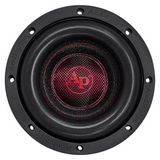 Audiopipe 6.5" Quad Stacked Magnet 250W RMS Dual 4 Ohm Voice Coils Car Subwoofer