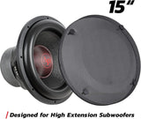 Audiopipe TXXGR15HX 15" Subwoofer Mesh Grill High Excursion Speaker Protector