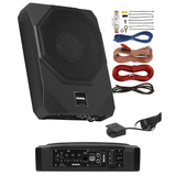 SSL 8" 400W RMS Single 2.6 Ohm VC Amplified Subwoofer System with Enclosure