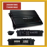 Power Accoustik Vertigo Series VA1-6000D 6000W Max Class D Monoblock Amplifier