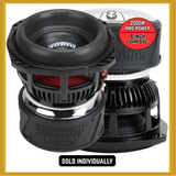 Sundown Audio Z-Series Z8 8-inch 2000W RMS Dual 1 Ohm Voice Coils Car Subwoofer