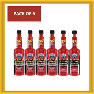 6 x Lucas Oil 10026-PK12 Octane Booster Fuel System Additive 15-Ounce