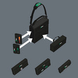 Wera 05004351001 2go 2 Tool Container - 3 Piece Tool Bag