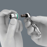 WERA 8001 A ZYKLOP MINI 1 BIT RATCHET ¼" SB WITH ¼" DRIVE | 05073230001