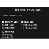 Wera 160 i/168 i/6 Rack Screwdriver Set | 05347777001