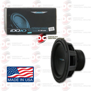 IMAGE DYNAMICS IDQ10 D4 V4 10" DUAL 4 OHM CAR SUBWOOFER