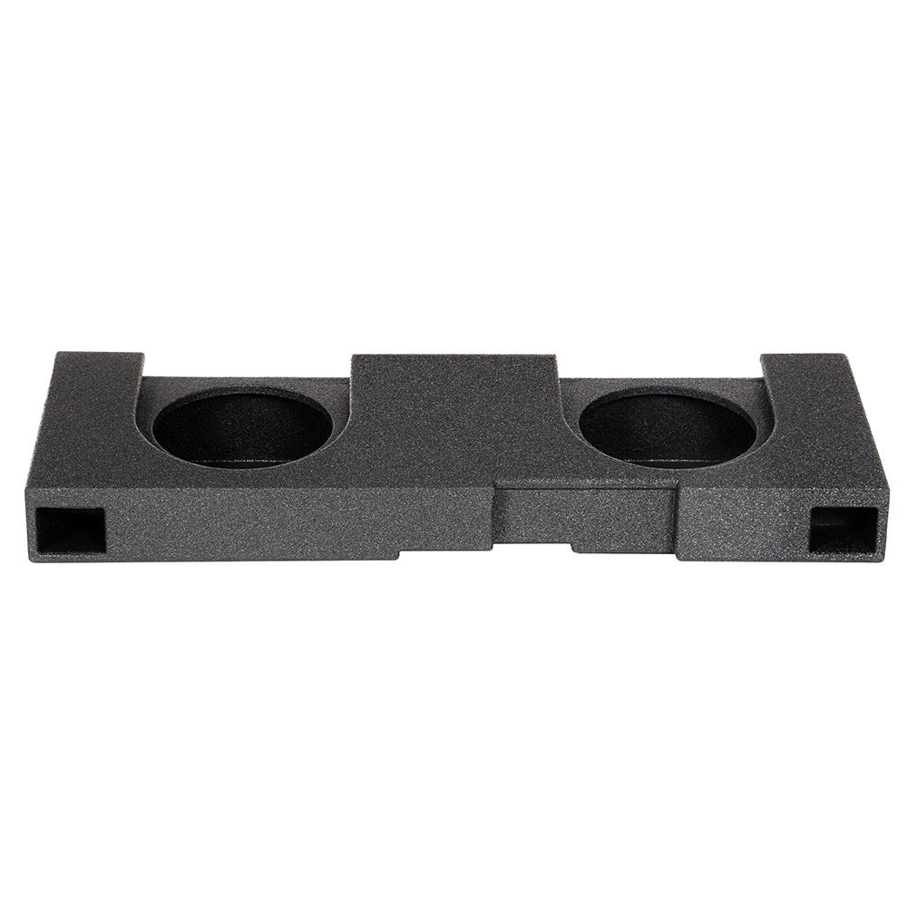 QPOWER QBOMB DUAL 12″ EMPTY WOOFER BOX ENCLOSURE FOR CHEVY GMC CREW CAB ’14-’18