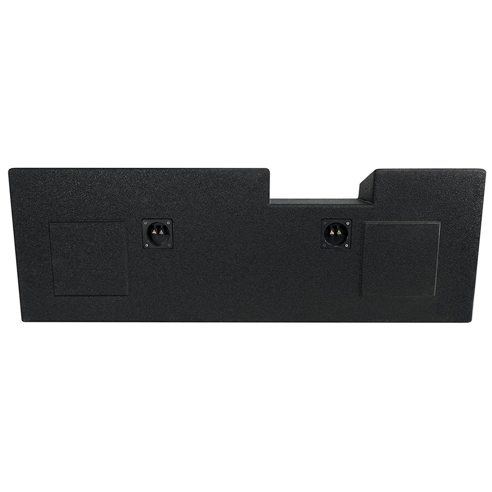 QPOWER QBOMB DUAL 12" VENTED EMPTY SUBWOOFER BOX ENCLOSURE FOR CHEVY/GMC 2019-22