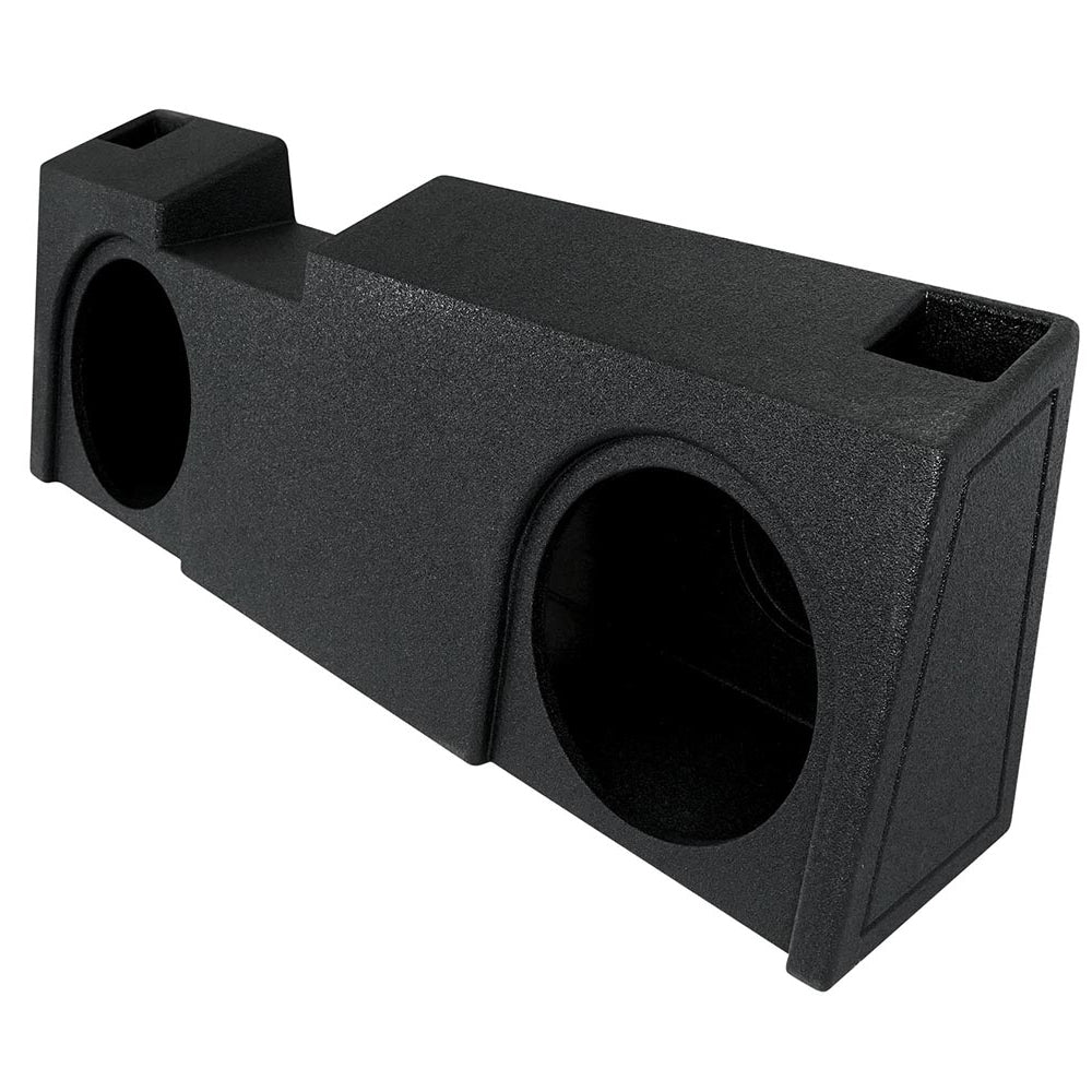 QPOWER QBOMB DUAL 12" VENTED EMPTY SUBWOOFER BOX ENCLOSURE FOR CHEVY/GMC 2019-22