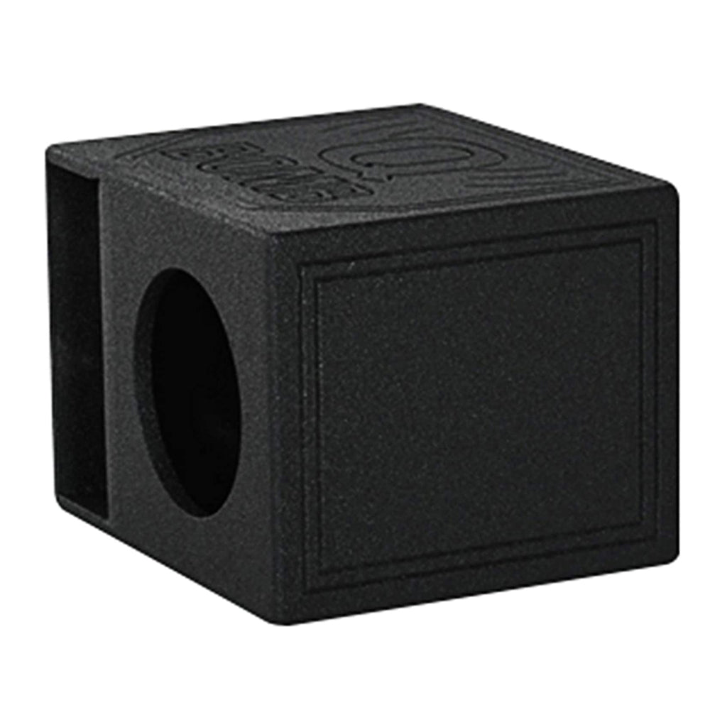 QPower QBOMB Single 10″ Horn Ported Empty Subwoofer Enclosure | QBOMB10HPSINGLE