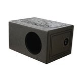 QPower QBOMB Single 8″ Side Ported Vented Subwoofer Enclosure Box