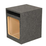 QPower HD112 Vented Single Square 12″ Slot Ported Empty Woofer Enclosure